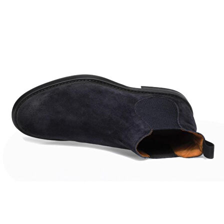 Erkek Bot 73A3 Frau WAXY Ankle Boot Blu (Navy)