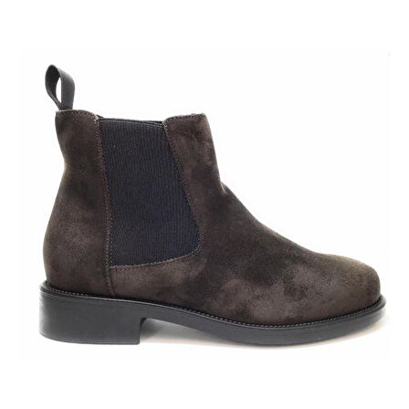 VİZON Kadın Bot 98A3  FRAU BEATLES SUEDE VISONE WA