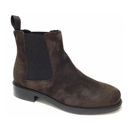 VİZON Kadın Bot 98A3  FRAU BEATLES SUEDE VISONE WA