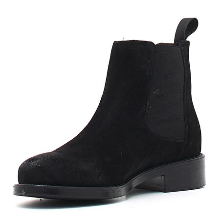 SİYAH Kadın Bot 98A3  FRAU BEATLES SUEDE BLACK