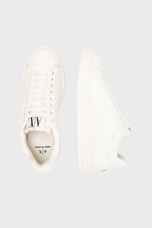 Armani Exchange Logolu Kalın Taban Sneaker Ayakkabı Erkek AYAKKABI XM001990 AF17451 U0011 EKRU