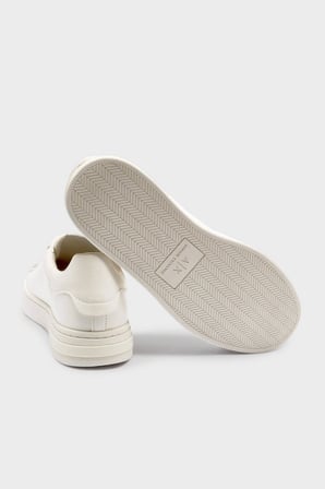 Armani Exchange Logolu Kalın Taban Sneaker Ayakkabı Erkek AYAKKABI XM001990 AF17451 U0011 EKRU