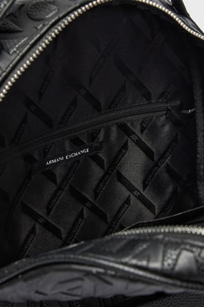 Armani Exchange Logolu Ayarlanabilir Askılı Sırt Çantası Kadın SIRT ÇANTASI XW002234 AF15774 UC001 SİYAH