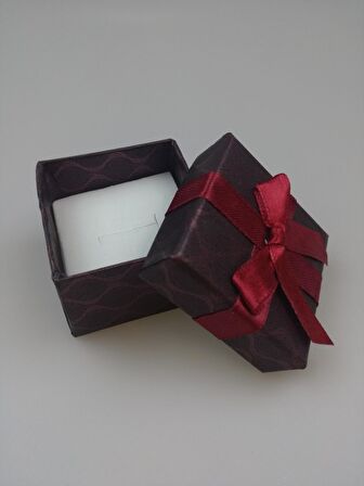 KUTU MİNİK BORDO 5CM X 5CM X 3CM