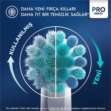 Oral-B Frozen 2 Diş Fırçası Yedek Başlığı Orta Sertlikte 2 Adet Hassas Temizlik İ̇Çin
