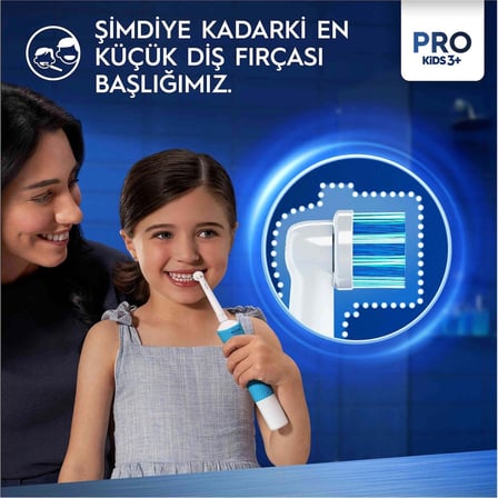 Oral-B Frozen 2 Diş Fırçası Yedek Başlığı Orta Sertlikte 2 Adet Hassas Temizlik İ̇Çin