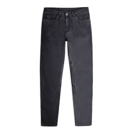 Knox Colton Slim Korumalı Denim Motosiklet Pantolonu (Kısa Bacak) Koyu Gri