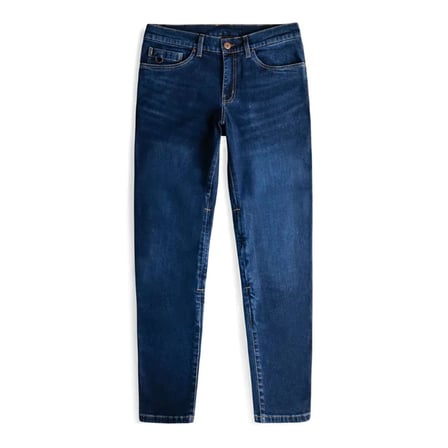 Knox Kirkstone Korumalı Denim Motosiklet Pantolonu (Kısa Bacak) Mavi