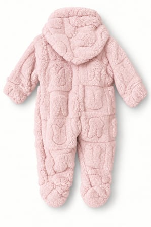  Kız Erkek Bebek Tavşan ve Ayı Oyuncaklı Peluş Tulum TLM0301