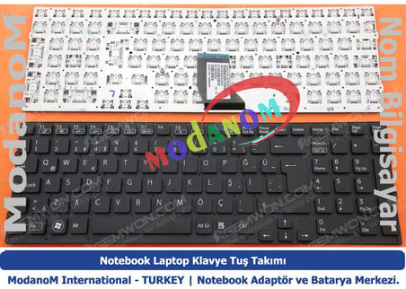 Sony Vaio VPC-CB15FH/B Klavye Türkçe Siyah