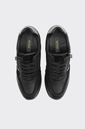 Yüksek Taban Hakiki Deri Kadın Sneaker