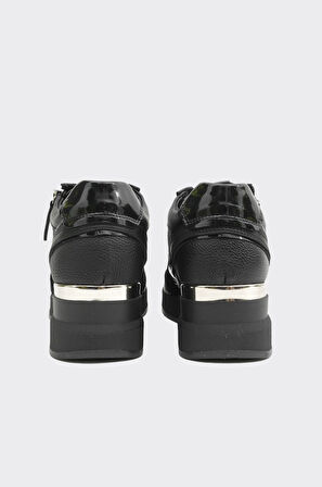 Yüksek Taban Hakiki Deri Kadın Sneaker