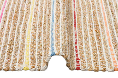 JUNO ECH 05 NATURAL MULTY JÜT KİLİM 80*150 CM