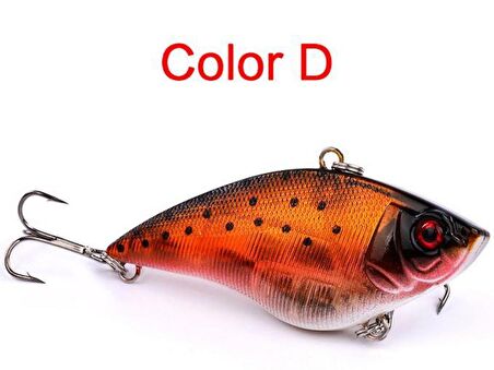 PROFISHER Sert Yapay Kurşunlu Yassı Balık Yem D Color