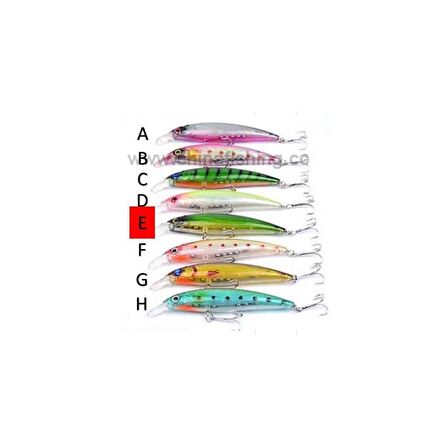 11cm 13,4gr ÇİFT KARBON ÇELİK KANCALI YEM