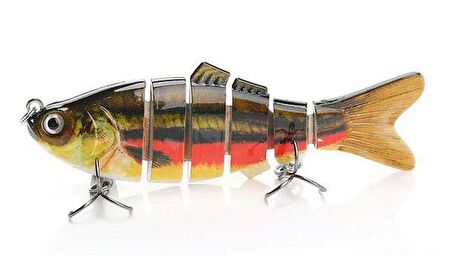 Profisher 7 Eklem 2 Kanca Sahte Balık Yem 15,5 gr 10 cm Bream N