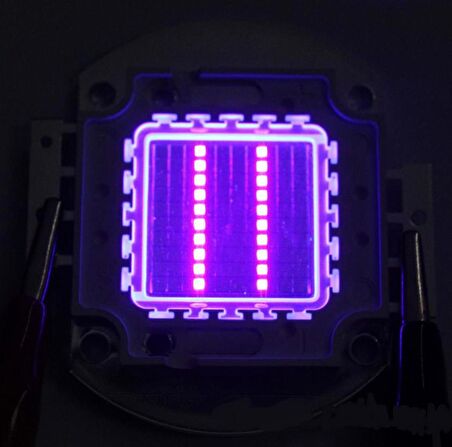 UV 395nm 20W Yüksek Güç Led Çip Bord Ultraviyole Işık