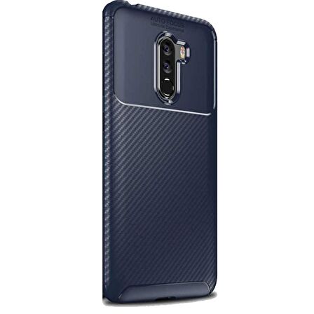 Gpack Oppo Rx17 Pro Kılıf Negro Karbon Dizayn SilikonNano Glass