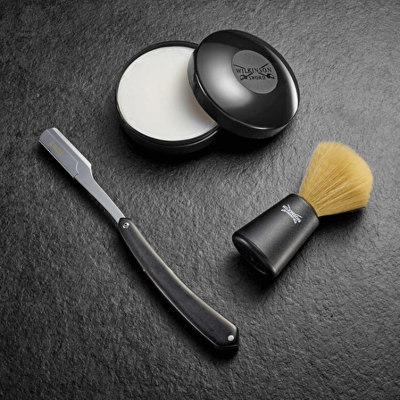 Wilkinson Sword Barbers Style Pioneer Koleksiyonu Erkek Ustura Tıraş Hediye Seti