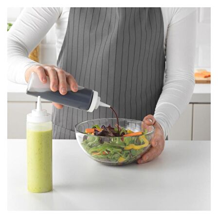 IKEA Grilltider Şeffaf Sos Şişesi 2 Adet - 330 ml