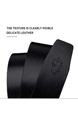 Bison Denim Erkek Hakiki Deri Italyan Vintage Kemer 120cm