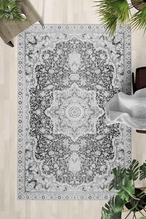 Kaymaz Taban Yıkanabilir Halı – Mutfak, Salon, Yatak Odası için Modern Dijital Baskı Halı (SLNHALI21