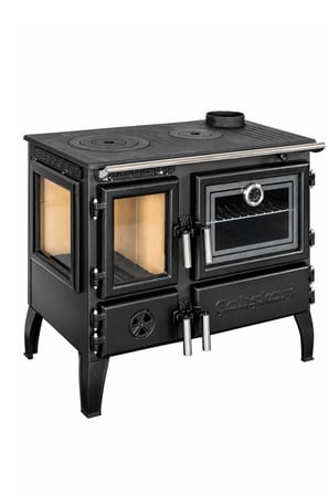 Reyo Stove Rabat 3D Gurme Tuğlalı Fırınlı Şömine Soba EN Sertifikalı