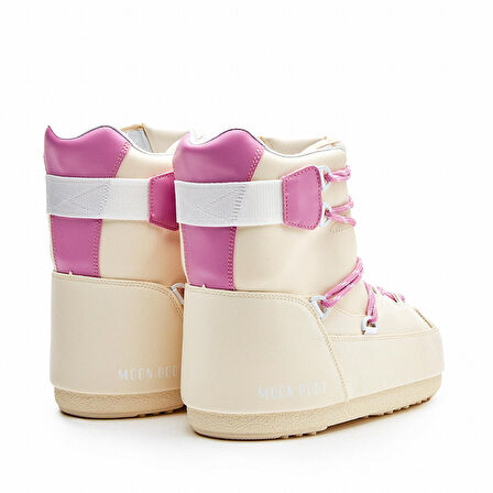 Kadın Kar Botu 14028200-002 Moon Boot Sneaker Mıd Frozen Dew / Pink