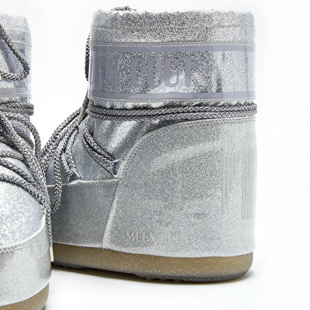Kadın Kar Botu 14094400-002 Moon Boot Icon Low Glıtter Silver