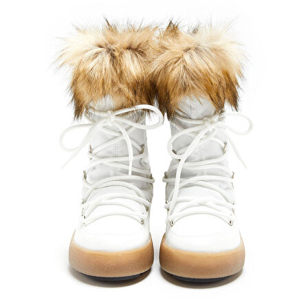 Kadın Kar Botu 24500600-002 Moon Boot Ltrack Monaco Low Wp White