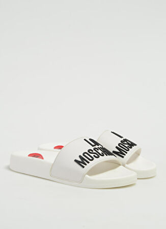 Love Moschino Beyaz Kadın Terlik JA28052G0GI14100