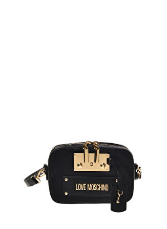 Love Moschino Siyah Kadın 14x21x6 cm Omuz Çantası JC4159PP1HLG100A