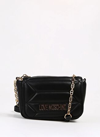 Love Moschino Siyah Kadın 14x19x8 cm Omuz Çantası JC4056PP1HL1200A