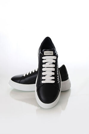 Erkek Rey Lace-Up Bağcıklı Sneakers - Siyah | 43