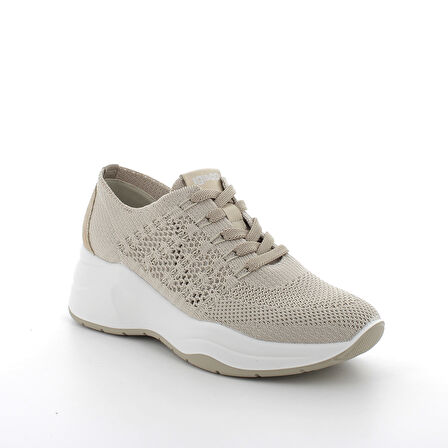 DCD 76657 Kadın Sneaker ( Günlük) 7662622 IGI&Co DWN 76626 T.FLYKNIT 25 RE Cream Plat