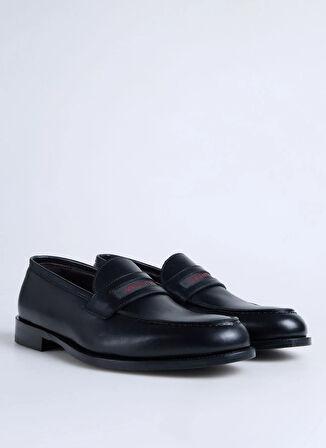 Valentino Deri Siyah Erkek Klasik Ayakkabı 92V41404VIT550-CLSC