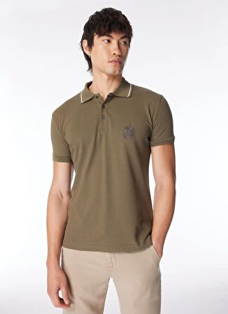 İce Play Düz Kahve Erkek Polo T-Shirt 24EU1P0F101P420_Polo T-Shirt