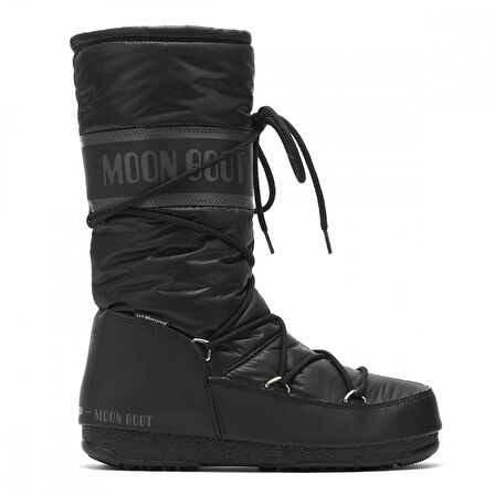 Moon Boot 24009100 Bağcıklı Su Geçirmez Yün Kadın Kar Botu