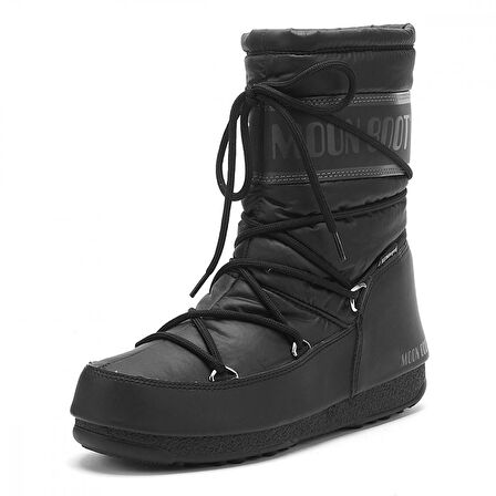 Kadın Bot 24009200-001 MOON BOOT MID NYLON WP BLAC