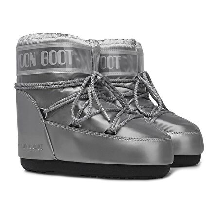 Moon Boot 14093500 Bağcıklı Su Geçirmez Polyester Kadın Kar Botu