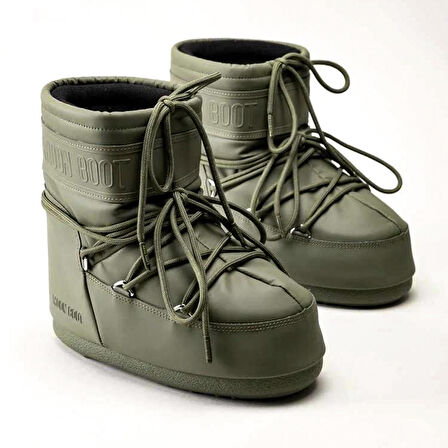 Kadın Bot 14093800-002 MOON BOOT ICON LOW RUBBER Khaki