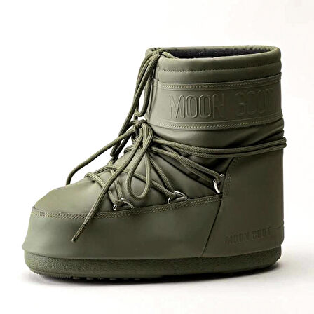 Kadın Bot 14093800-002 MOON BOOT ICON LOW RUBBER Khaki