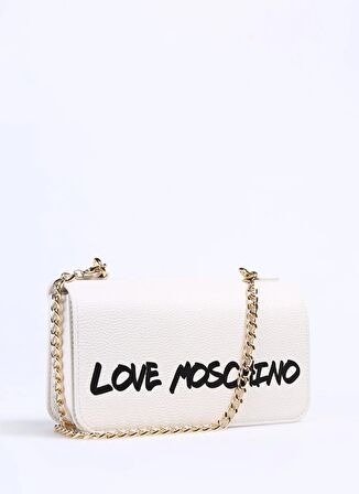 Love Moschino Beyaz Kadın 16x24x6 cm Omuz Çantası JC4254PP0HK1312A