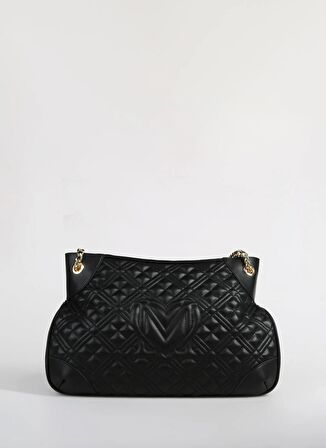 Love Moschino Siyah Kadın 15x14x12 cm Omuz Çantası JC4012PP1ILA0000