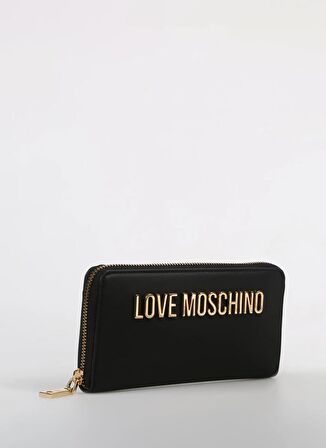 Love Moschino Siyah Kadın 2,5x19x10 cm Cüzdan JC5611PP1IKD0000