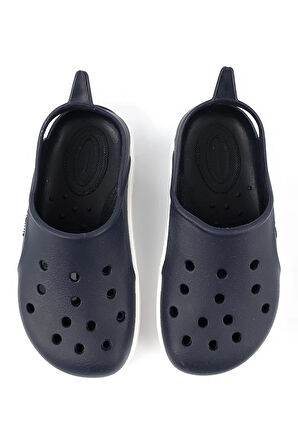 Boatilus Cloggy-B Navy/White Erkek Çocuk Sandalet