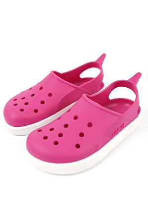 Boatilus Cloggy-B Fuxia/White Kız Çocuk Sandalet