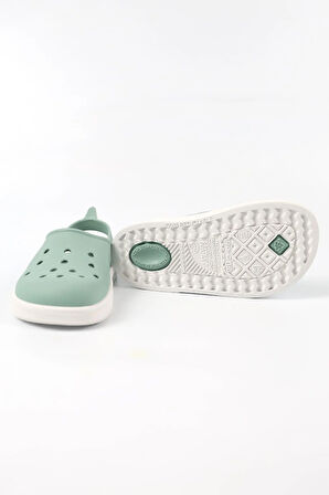 Boatilus Cloggy-B PastelGreen/White Çocuk Sandalet