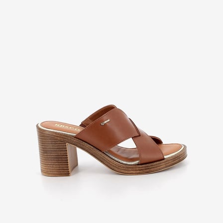  With Hell Kadın Terlik 1194211 IGI&Co DFB 11942 WITH HEEL Tan