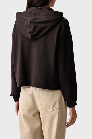 Armani Exchange Logolu Kapüşonlu Yaka Sweat Kadın SWEAT XW002760 AF25528 U6032 KAHVE